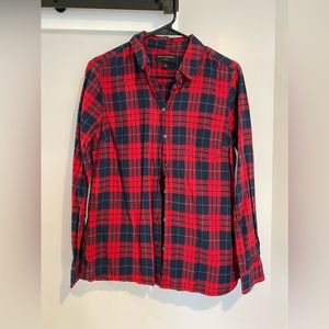 Women’s banana republic flannel button down